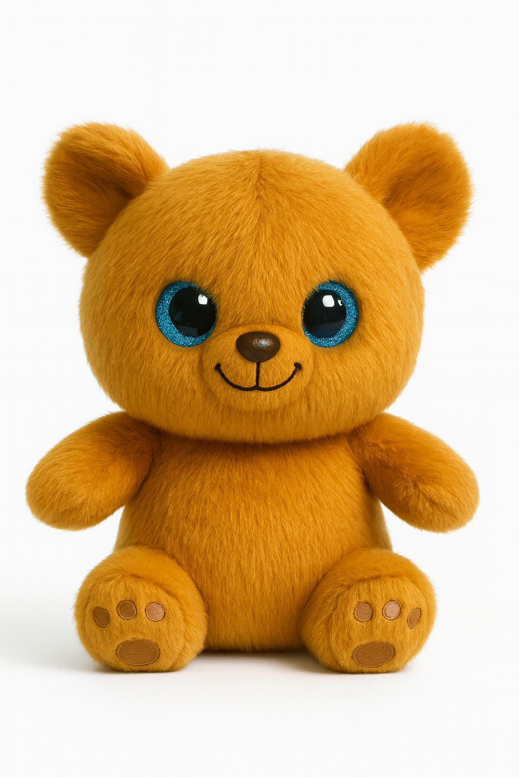 Yuumiu Bear Elf AI emotional companion plush toy front white background